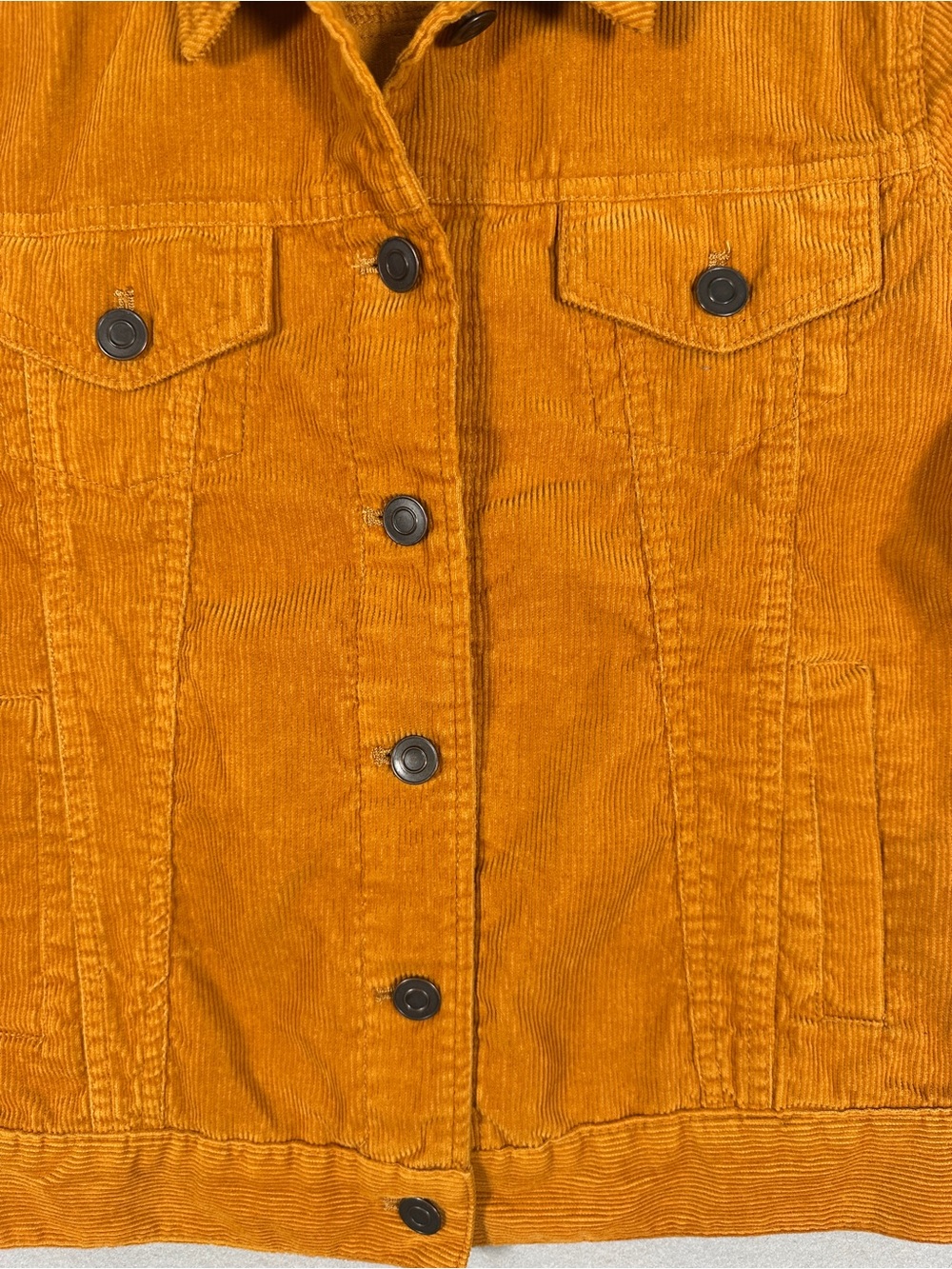 Ashley by 26 International Marigold Corduroy Jacket Sz XS EUC - Picture 4 of 7